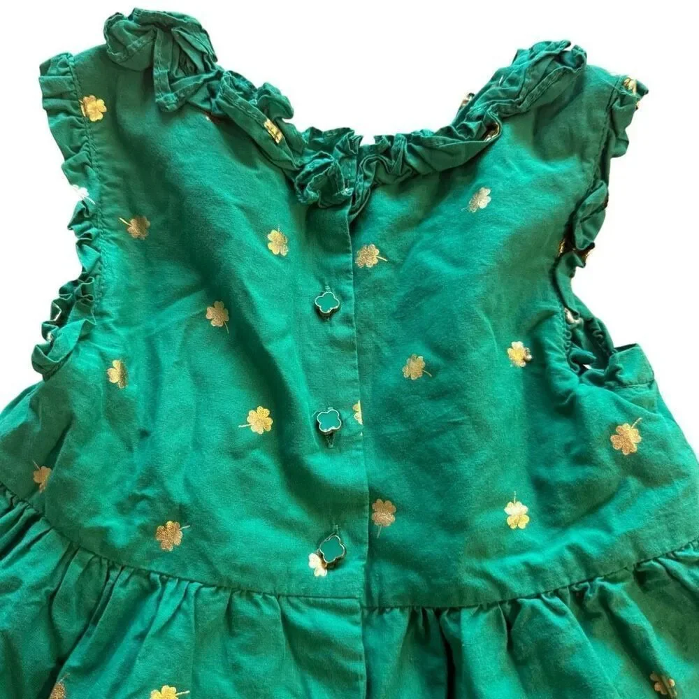 Christian Siriano baby 3T Irish shamrock dress